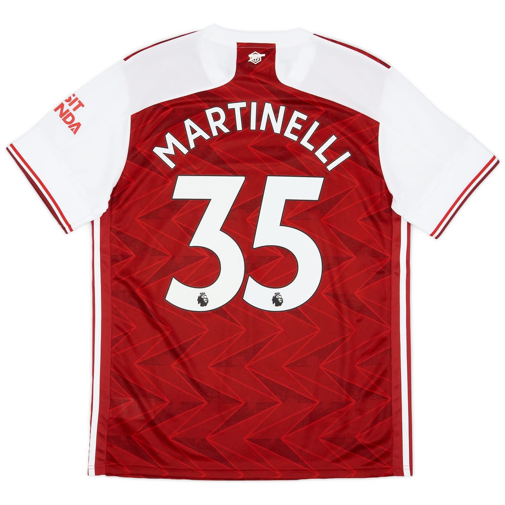 2020-21 Arsenal Home Shirt Martinelli #35 (L)