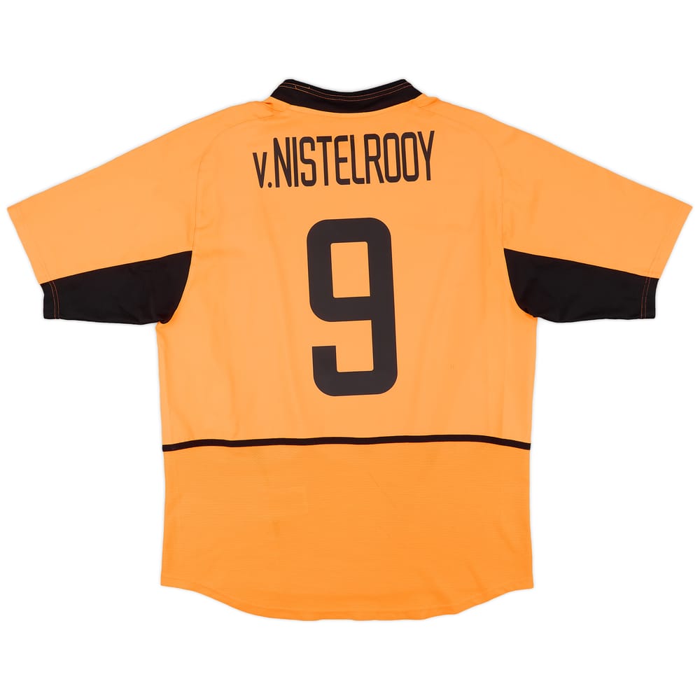 2002-04 Netherlands Home Shirt V.Nistelrooy #9 - 6/10 - (L)