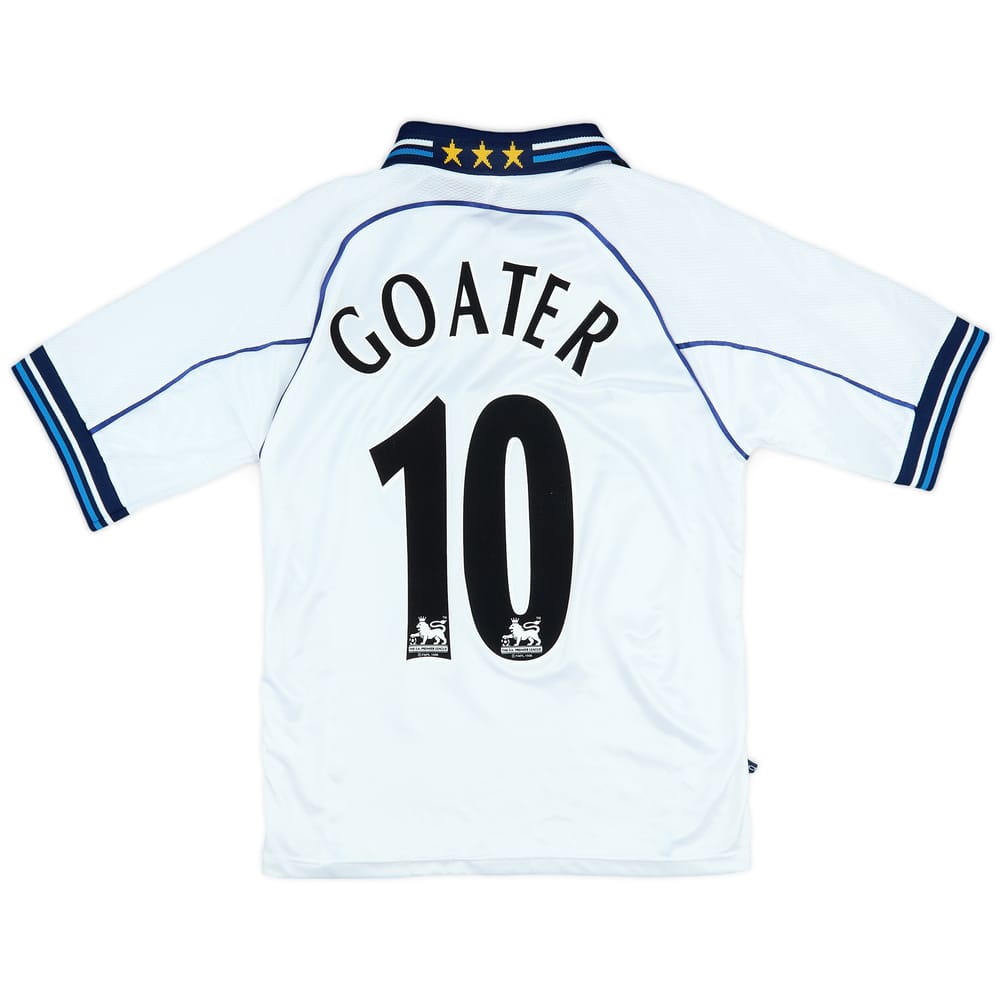 1999-00 Manchester City Away Shirt Goater #10 - 7/10 - (S)