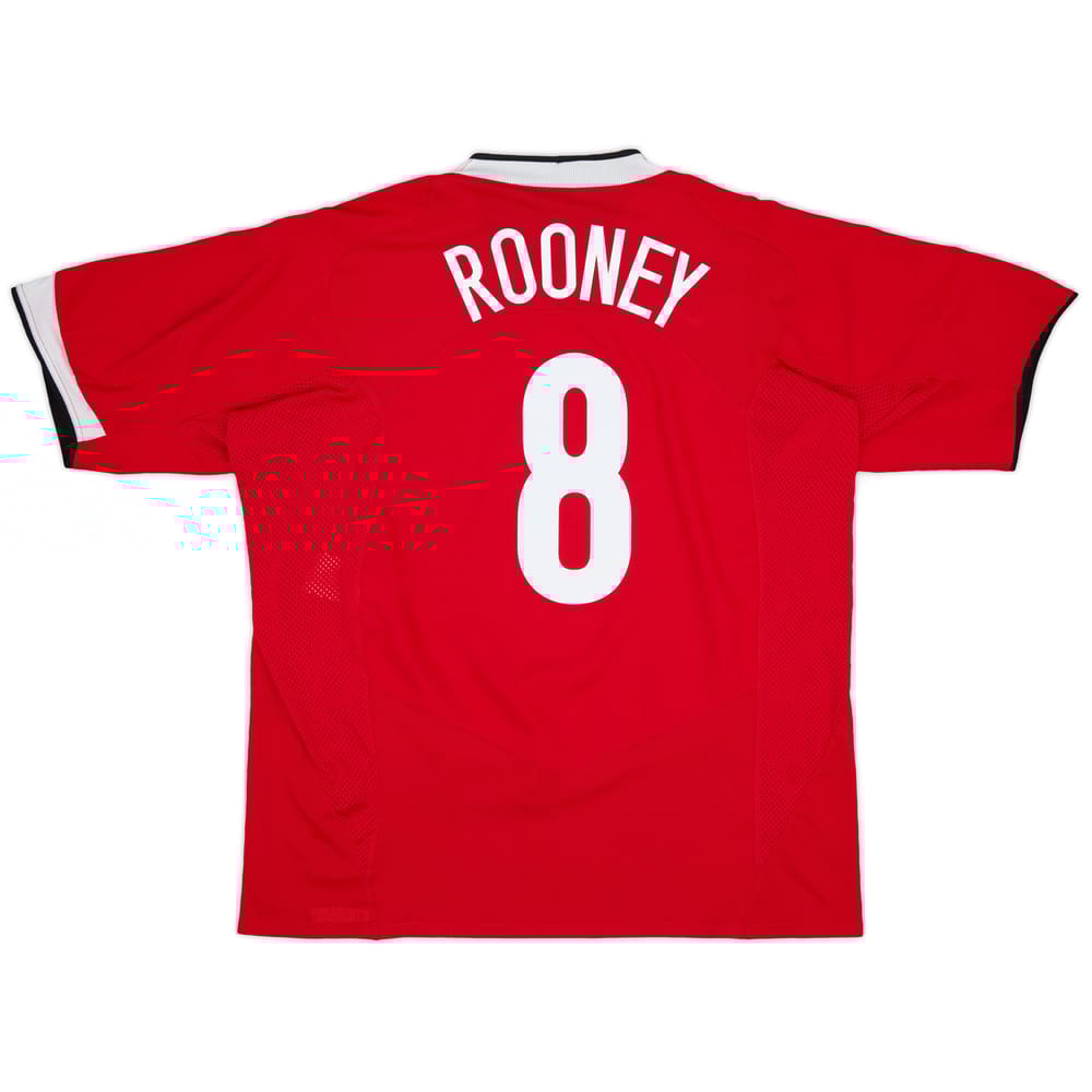 2004-06 Manchester United Home Shirt Rooney #8 - 5/10 - (XXL)