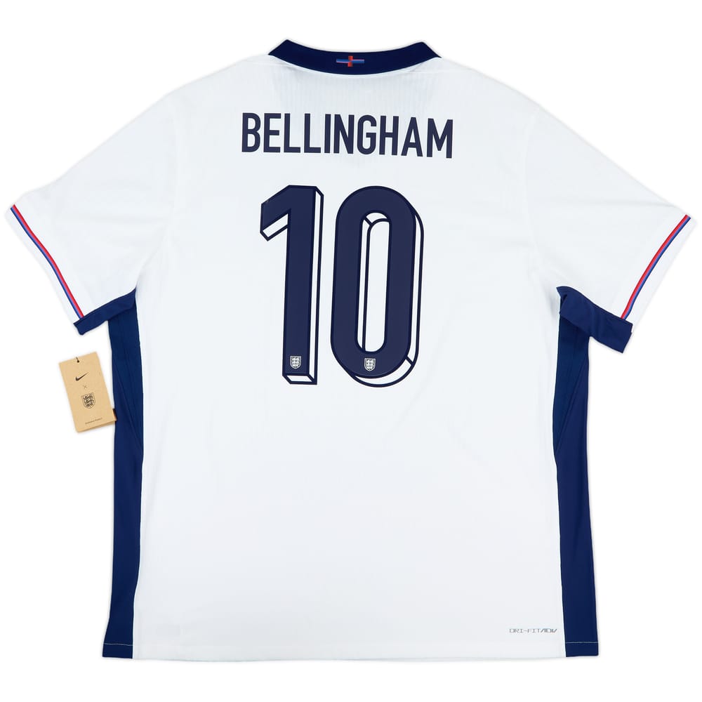 2024-25 England Authentic Home Shirt Bellingham #10 (XXL)