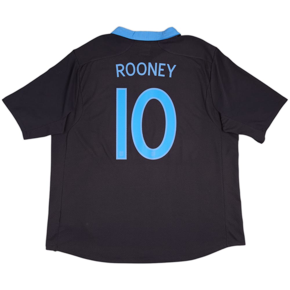 2011-12 England Away Shirt Rooney #10 - 7/10 - (4XL)
