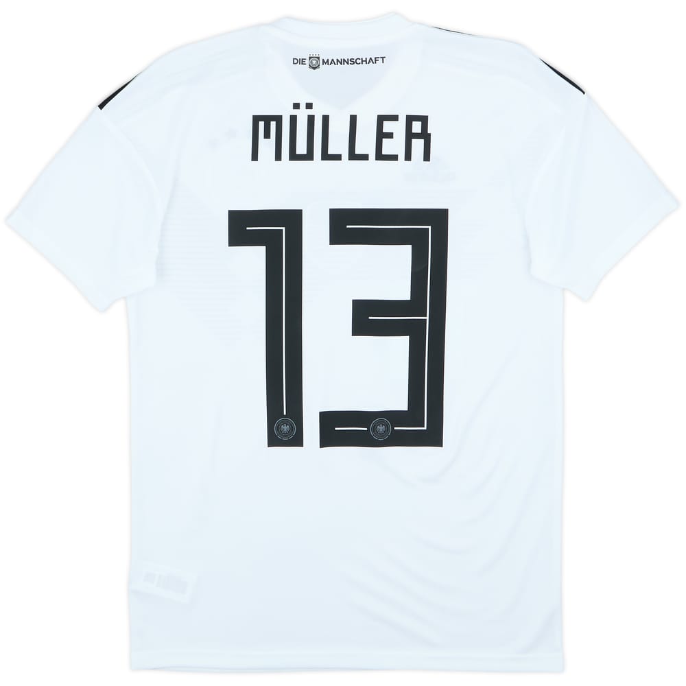 2018-19 Germany Home Shirt Muller #13 (S)