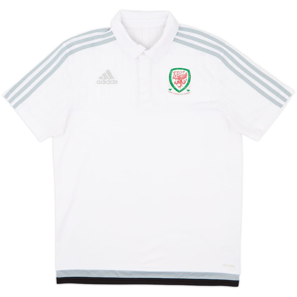 2016-17 Wales adidas Polo Shirt - 6/10 - (M)