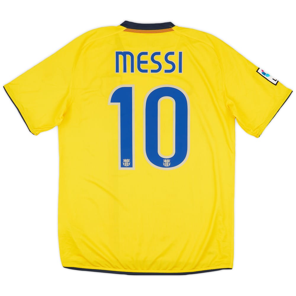 2008-10 Barcelona Away Shirt Messi #10 - 7/10 - (M)