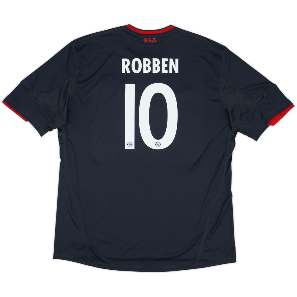 2010-11 Bayern Munich Third Shirt Robben #10 - 8/10 - (XXL)