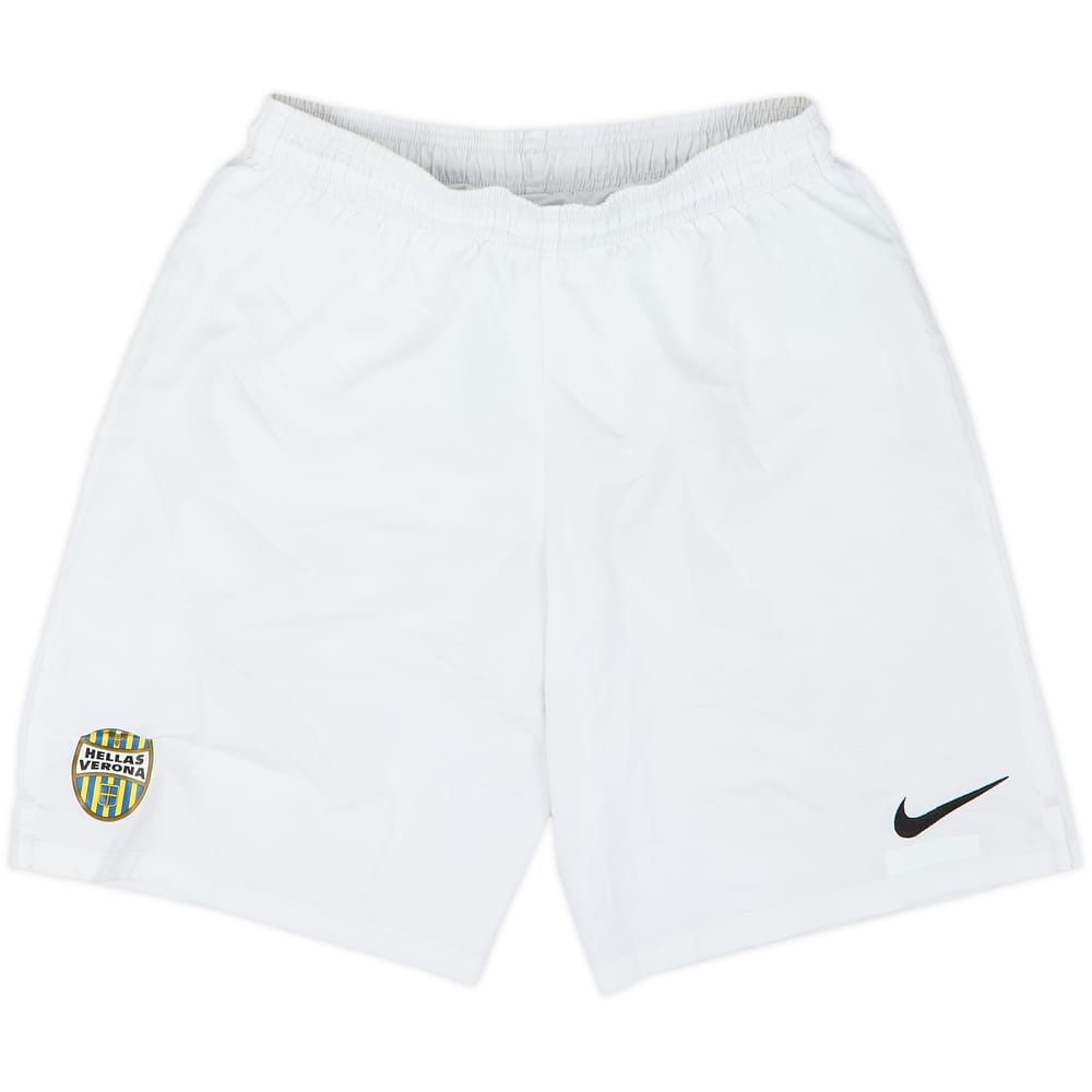 2017-18 Hellas Verona Home Shorts - 7/10 - (M)