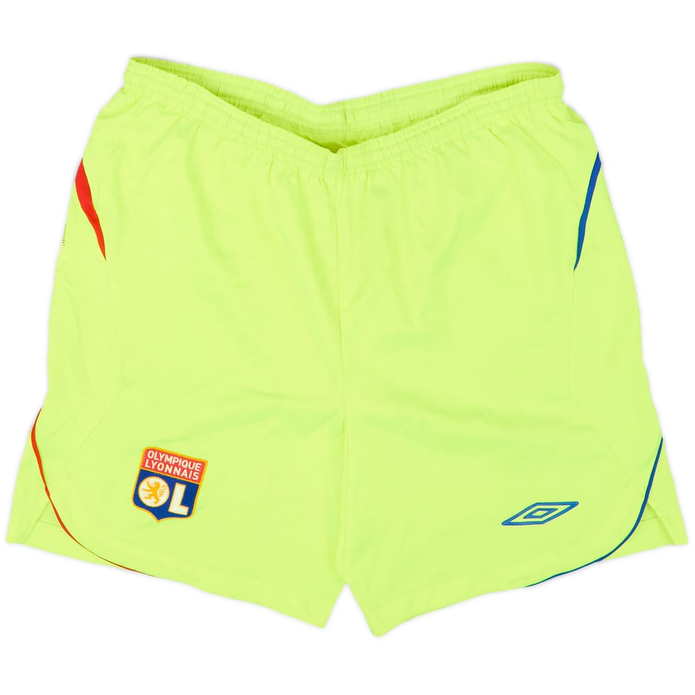 2008-09 Lyon Umbro Away Shorts - 8/10 - (L)
