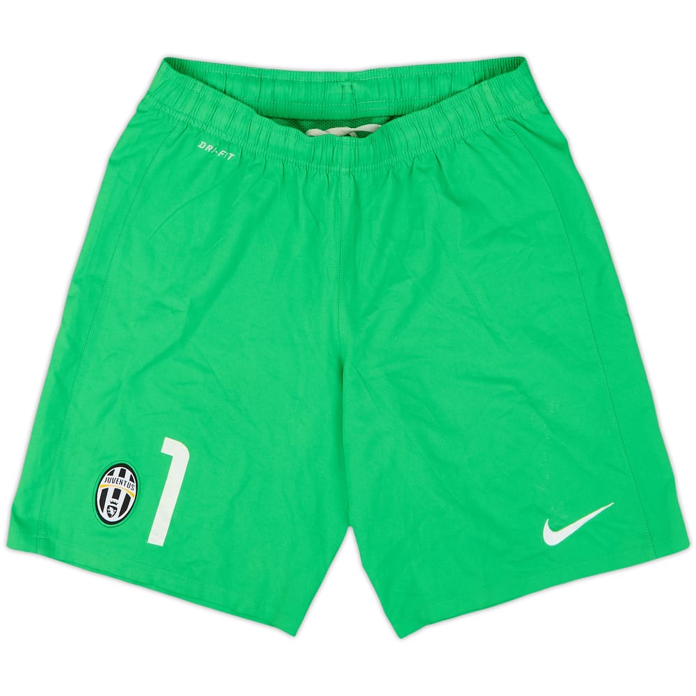 2014-15 Juventus Player Issue GK Shorts #1 - 8/10 - (M)