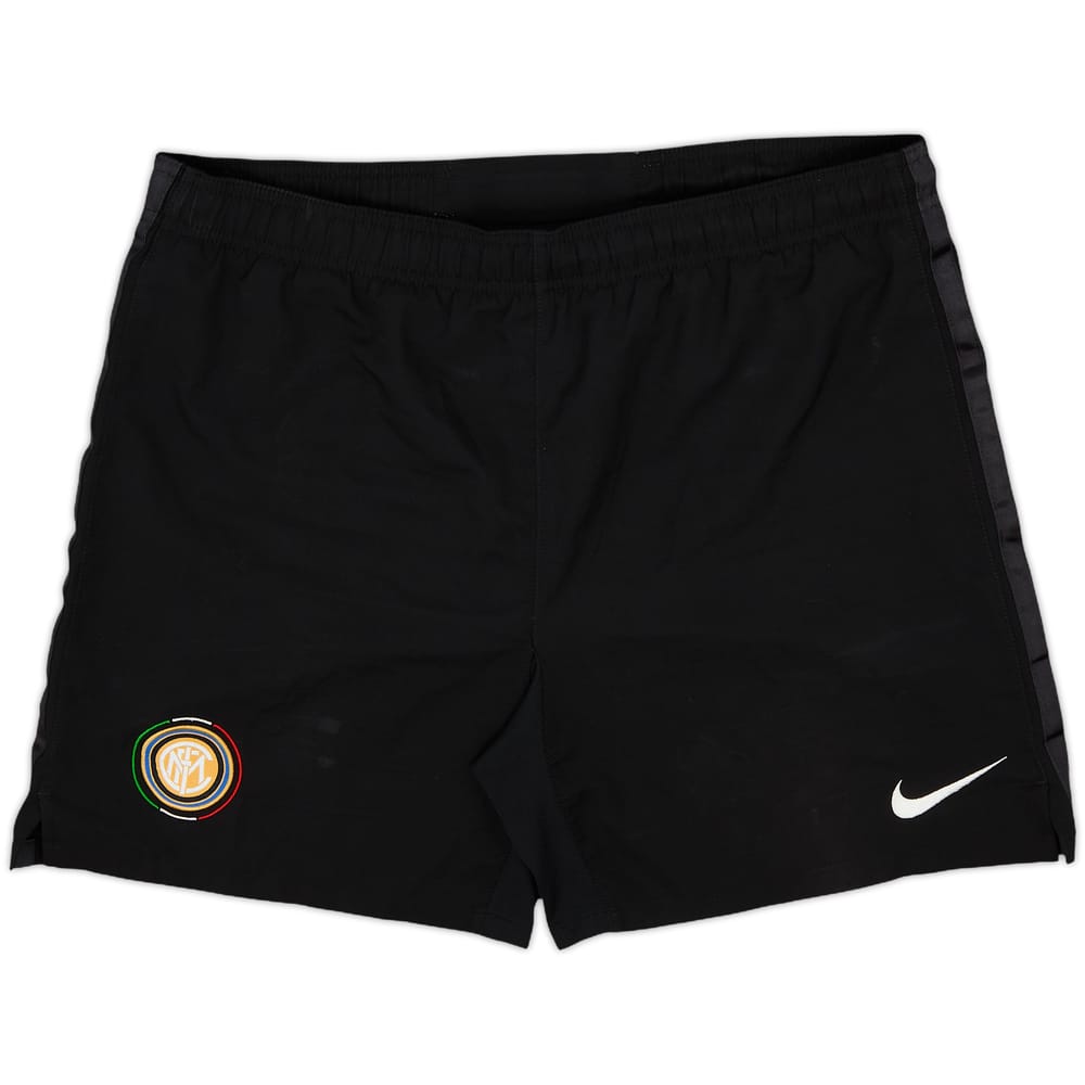 2009-10 Inter Milan Home Shorts - 7/10 - (S)