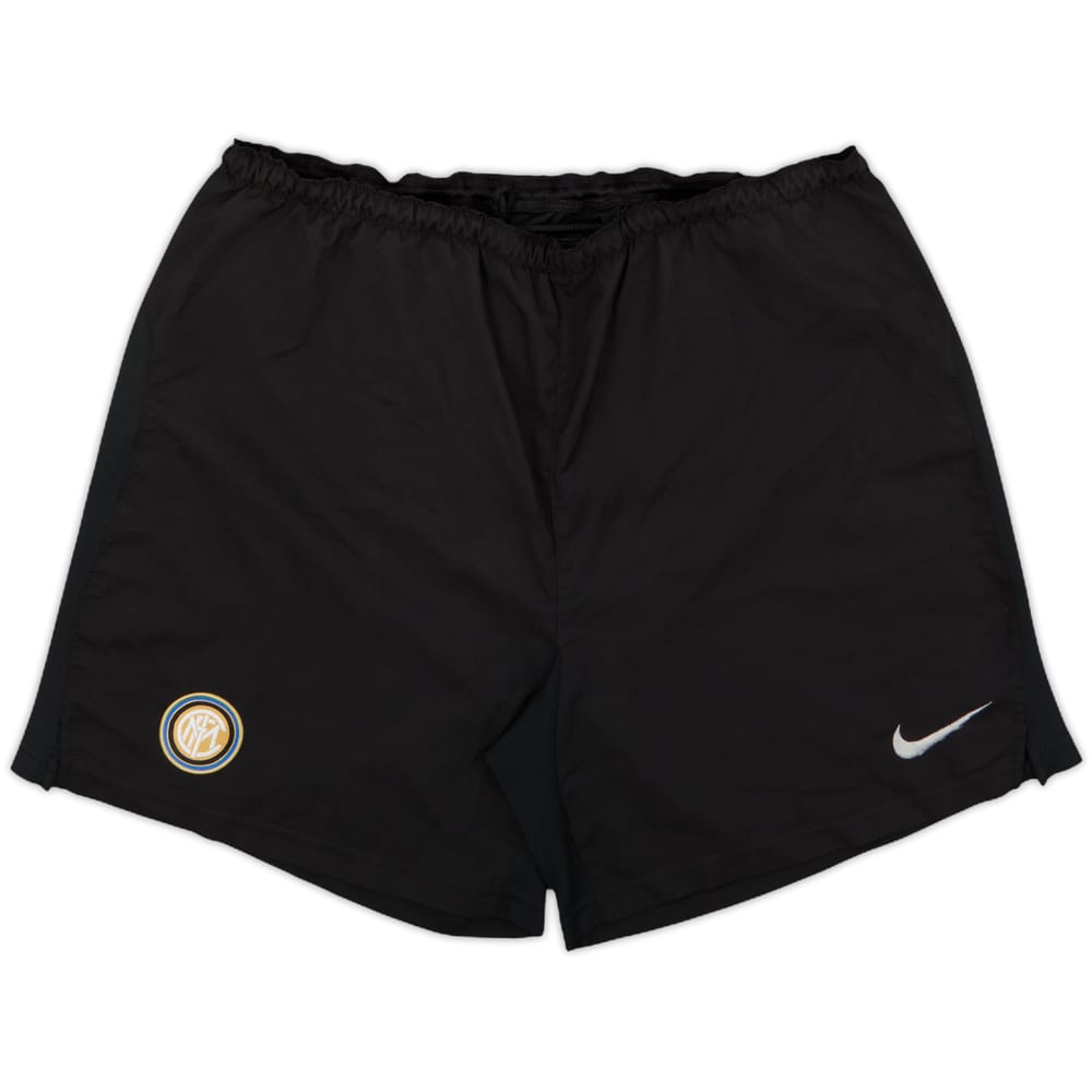 2010-11 Inter Milan Nike Player Issue Training Shorts - 8/10 - (XL)