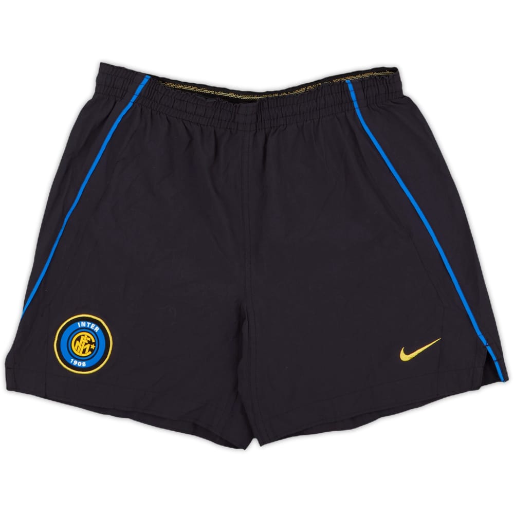 2000-01 Inter Milan Home Shorts - 10/10 - (XL.Boys)