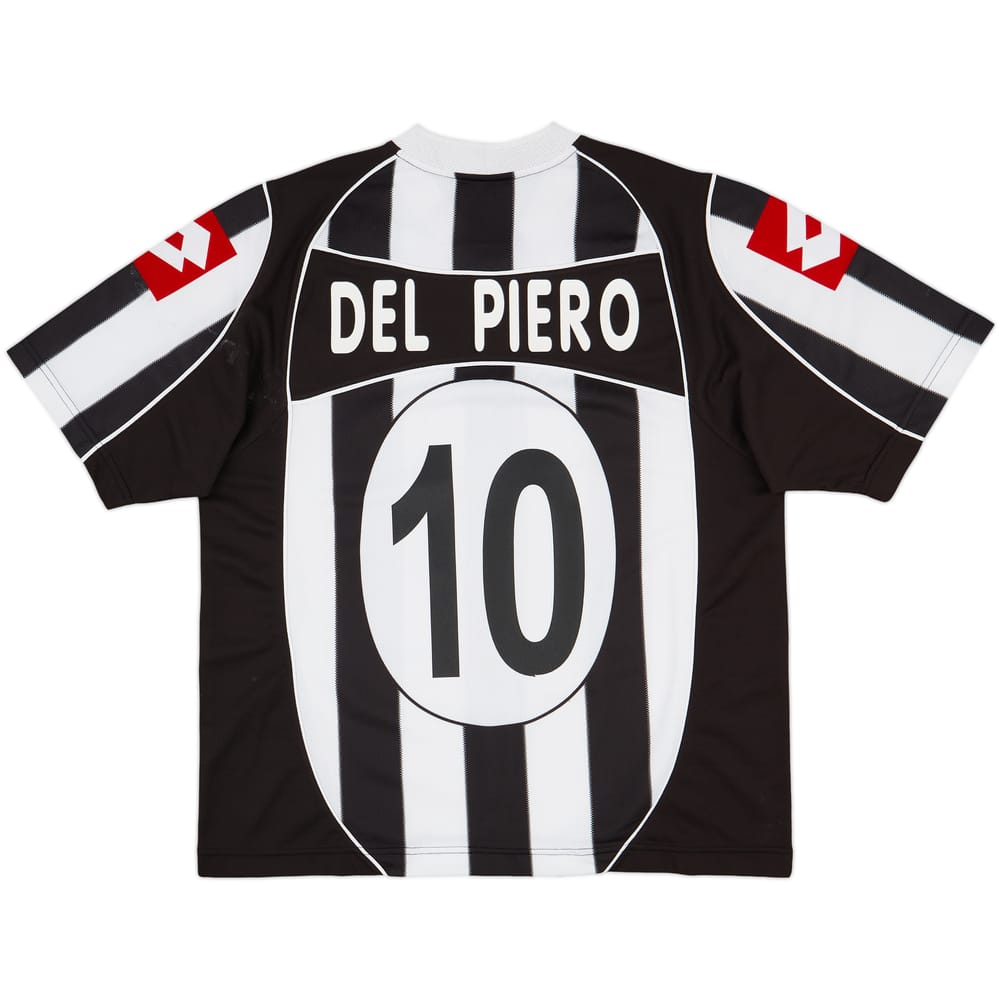 2002-03 Juventus Home Shirt Del Piero #10 - 6/10 - (XL)