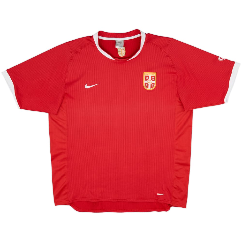 2007-08 Serbia Home Shirt - 7/10 - (XL)
