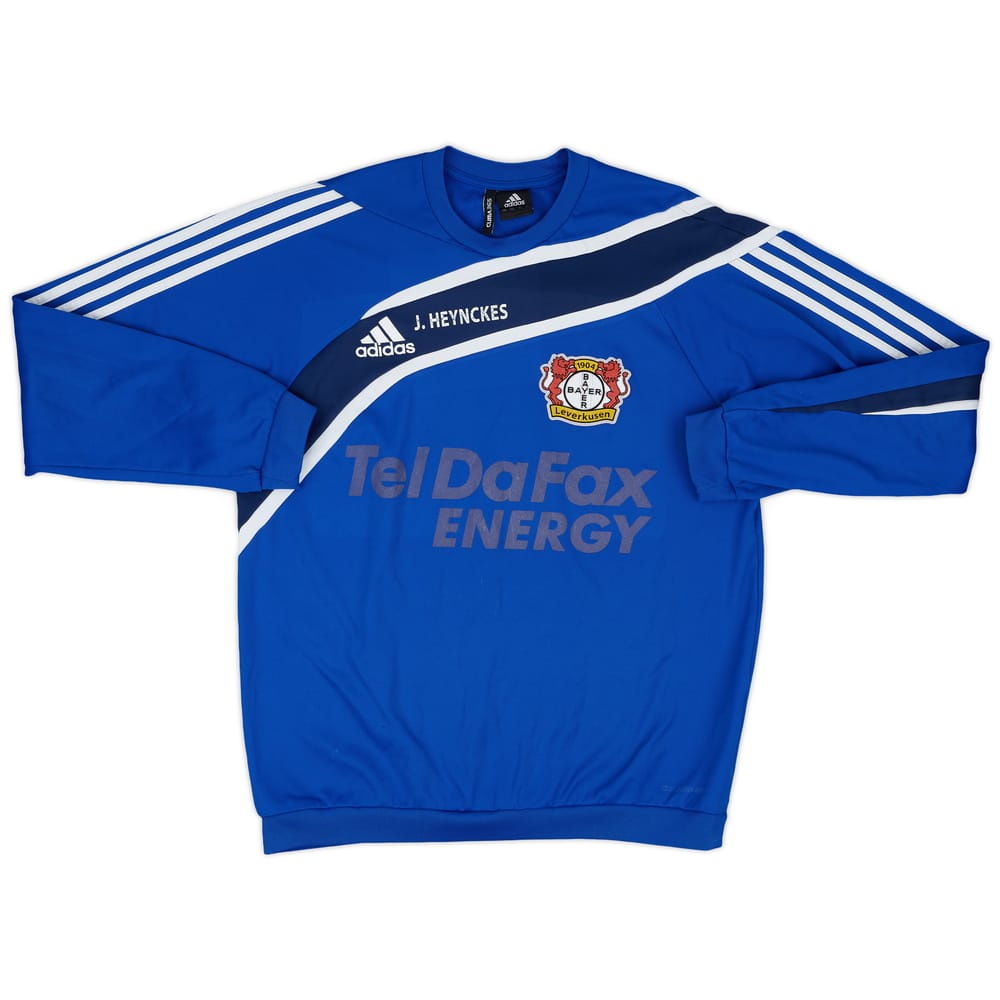 2010-11 Bayer Leverkusen Staff Issue adidas Sweat Top (J. Heynckes)