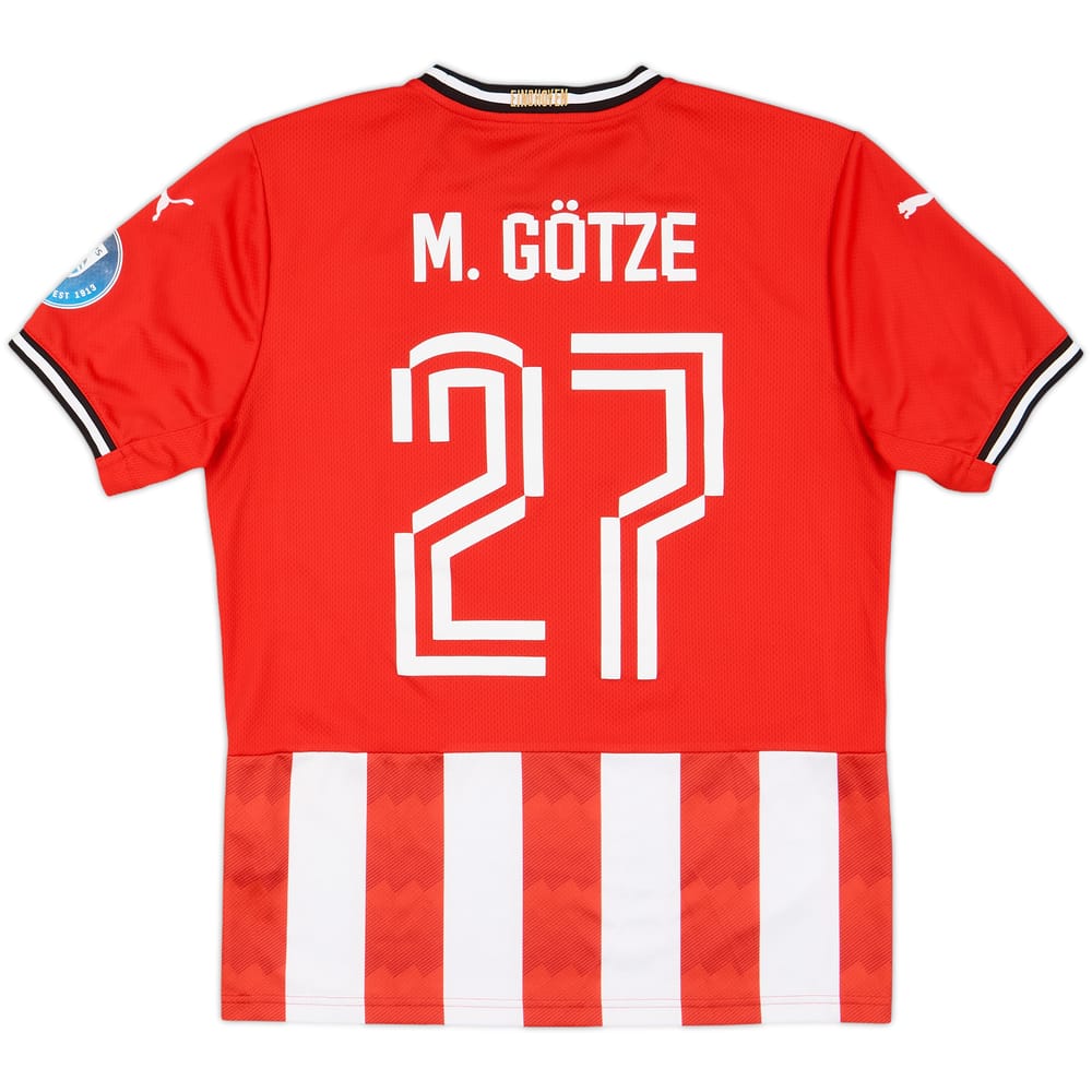 2020-21 PSV Home Shirt M.Gotze #27 - 6/10 - (S)