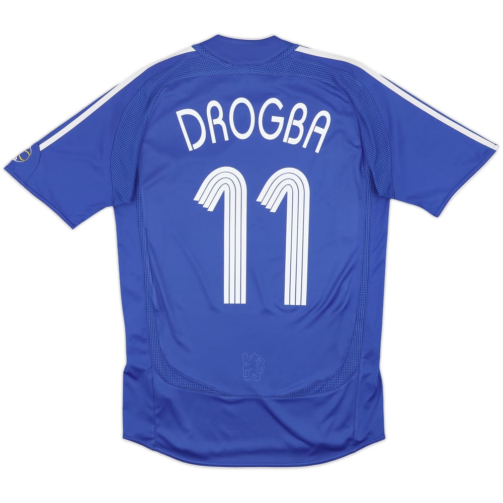 2006-08 Chelsea Home Shirt Drogba #11 - 6/10 - (S)