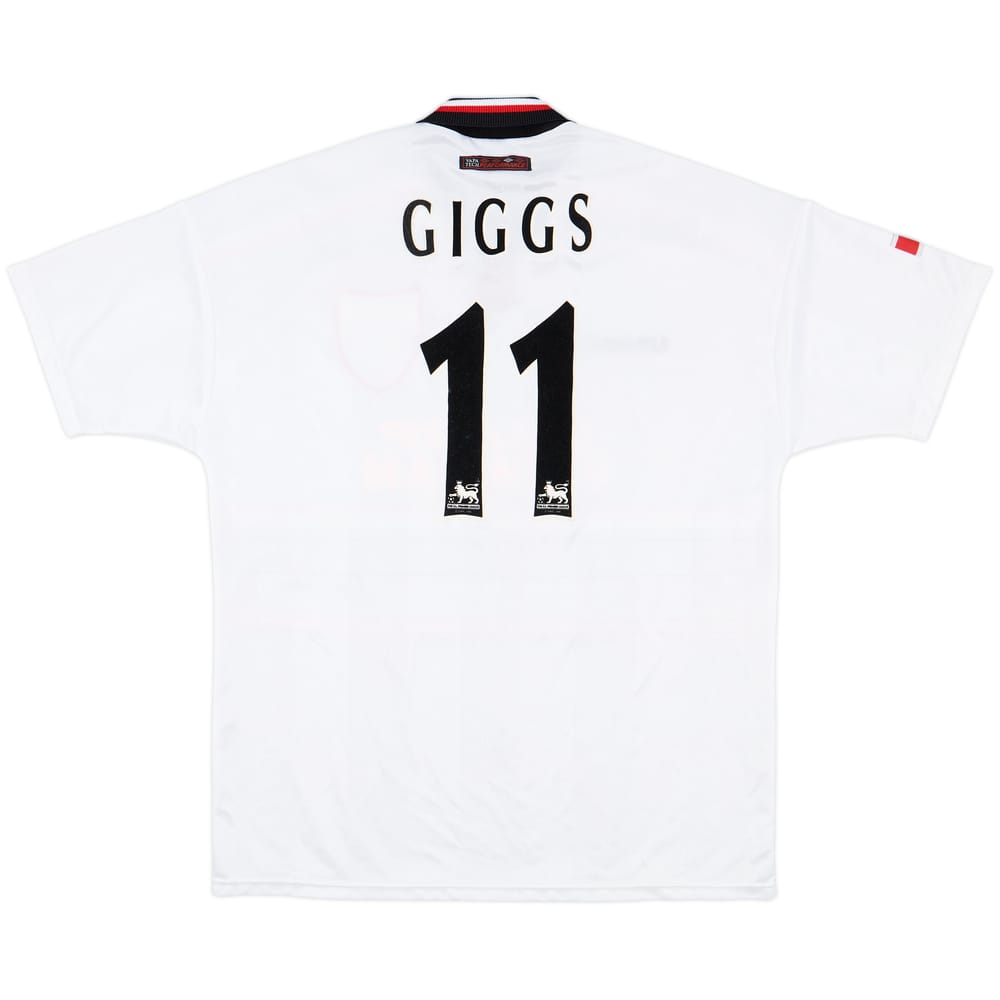 1997-99 Manchester United Away Shirt Giggs #11 - 8/10 - (XL)