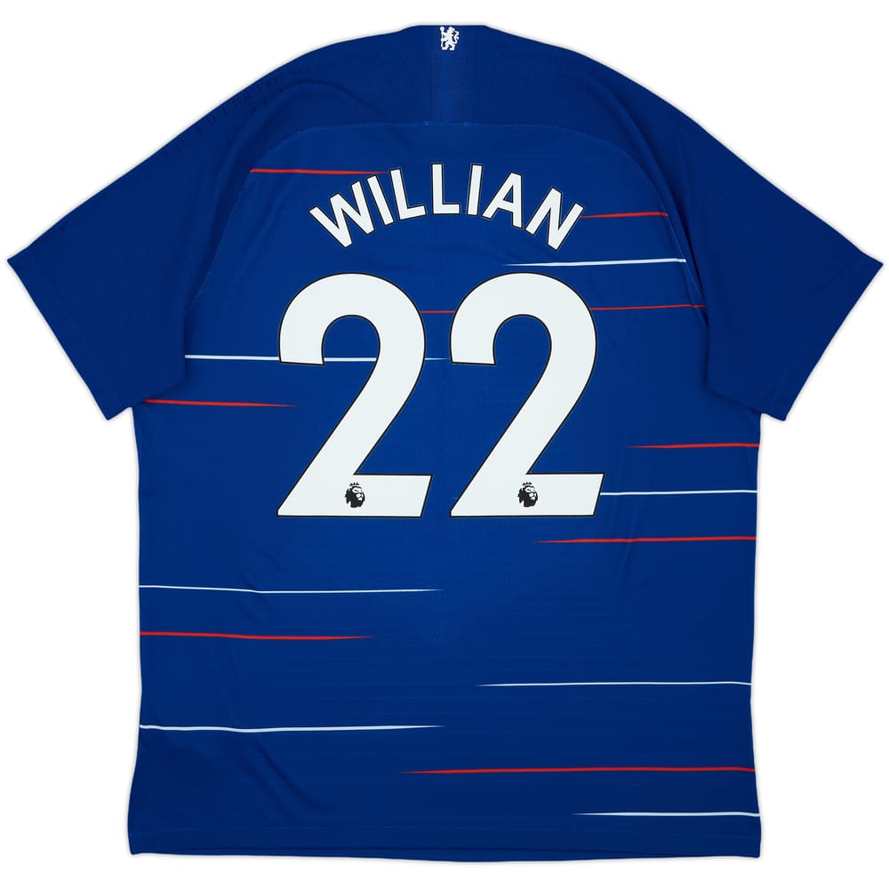 2018-19 Chelsea Authentic Home Shirt Willian #22 - 10/10 - (XL)