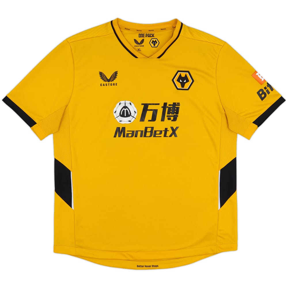 2021-22 Wolves Home Shirt - 5/10 - (XL)