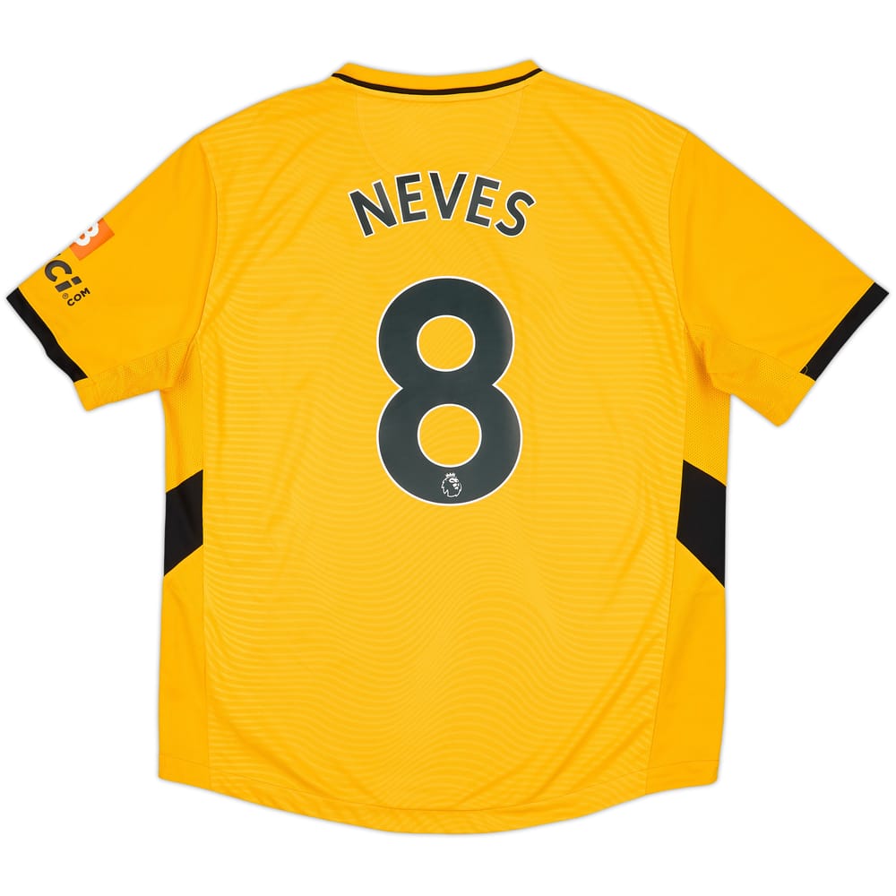 2021-22 Wolves Home Shirt Neves #8 - 8/10 - (XL)