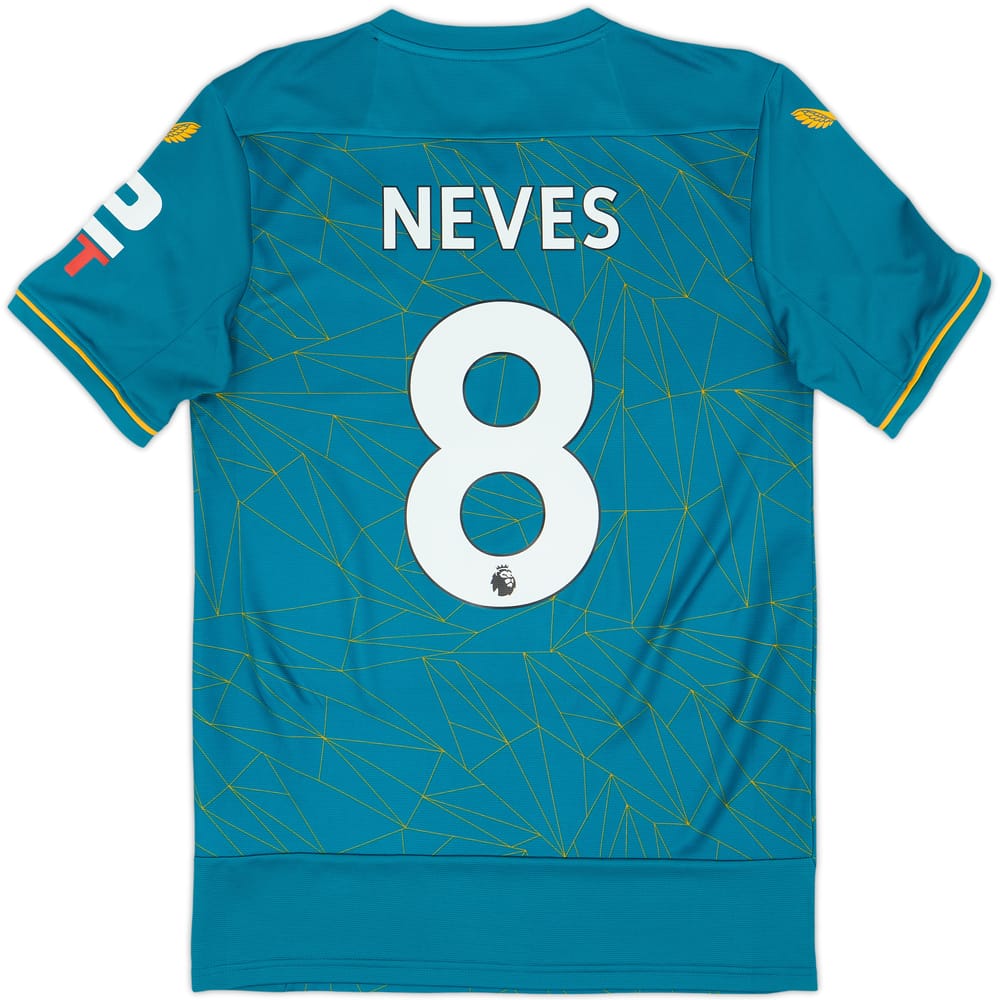 2022-23 Wolves Away Shirt Neves #8 - 10/10 - (S)
