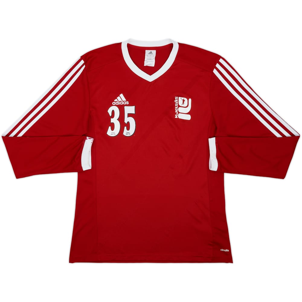 2015-16 adidas Template L/S Shirt #35 - 9/10 - (S)