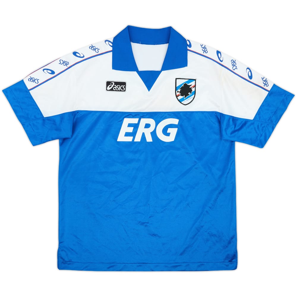 1992-94 Sampdoria Asics Training Shirt - 8/10 - (M)
