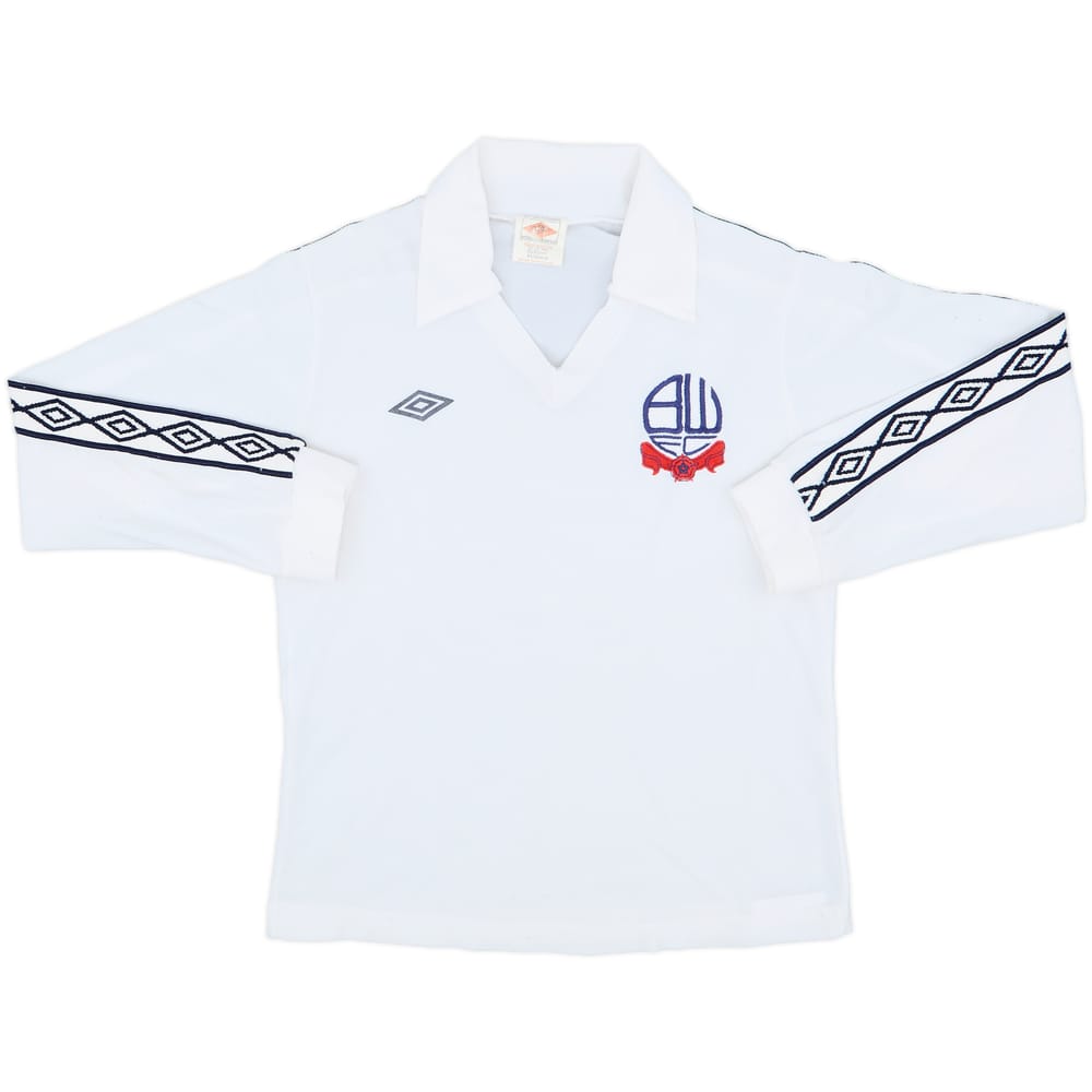 1977-81 Bolton Home L/S Shirt - 8/10 - (S)
