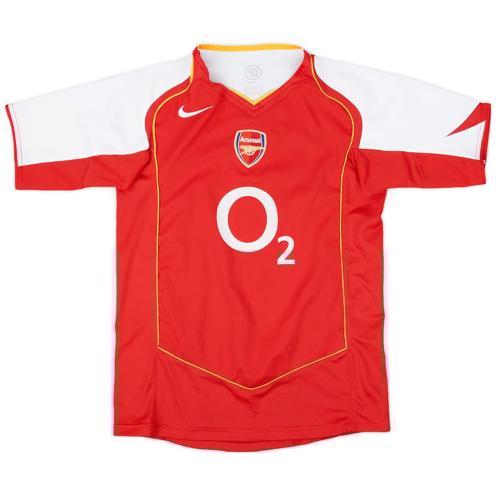2004-05 Arsenal Home Shirt - 8/10 - (XL.Boys)
