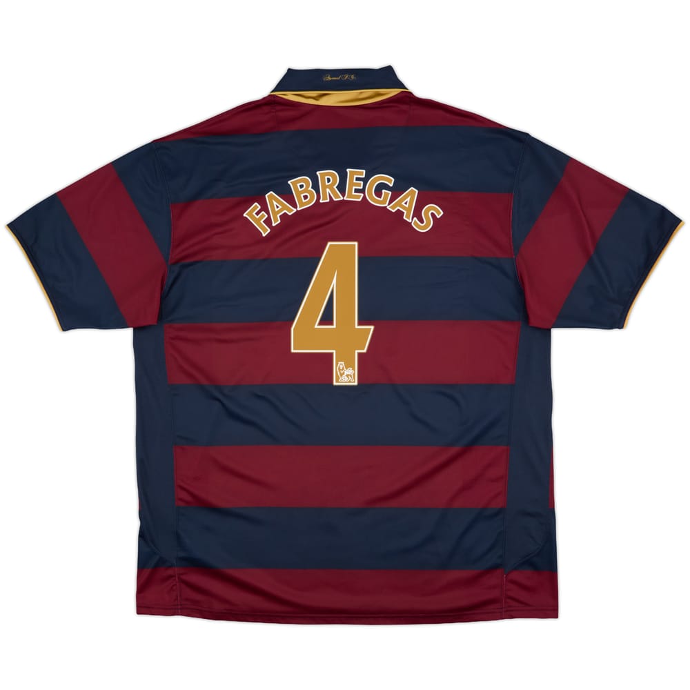 2007-08 Arsenal Third Shirt Fabregas #4 - 8/10 - (XXL)