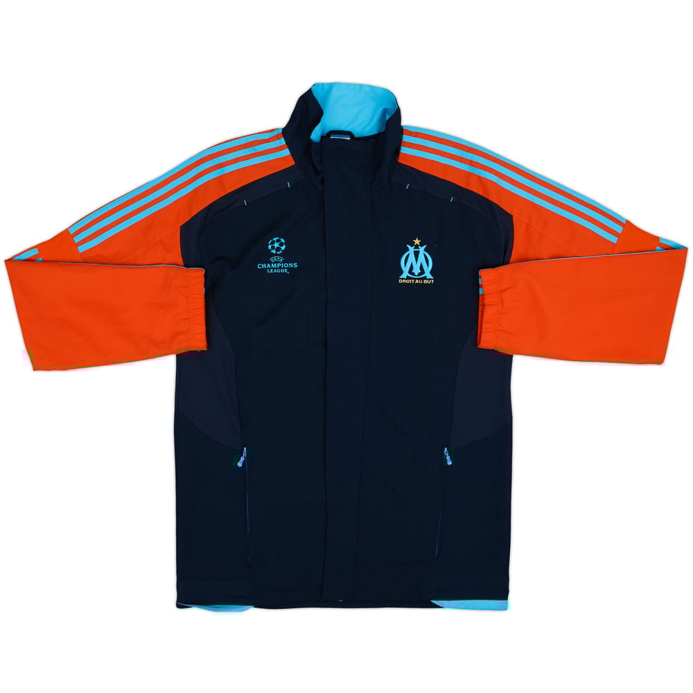2011-12 Olympique Marseille CL adidas Track Jacket - 8/10 - (L)