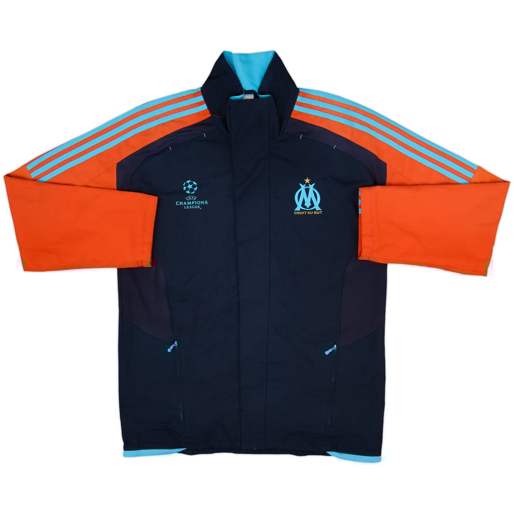 2011-12 Olympique Marseille CL adidas Track Jacket - 8/10 - (L)