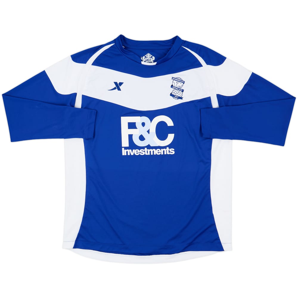2010-11 Birmingham Home L/S Shirt - 8/10 - (M)