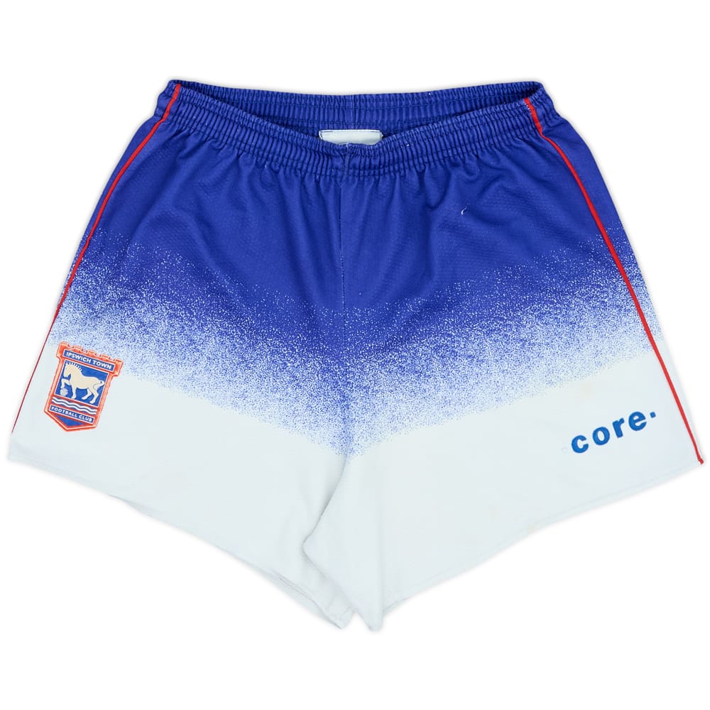 1995-96 Ipswich Home Shorts - 8/10 - (L)