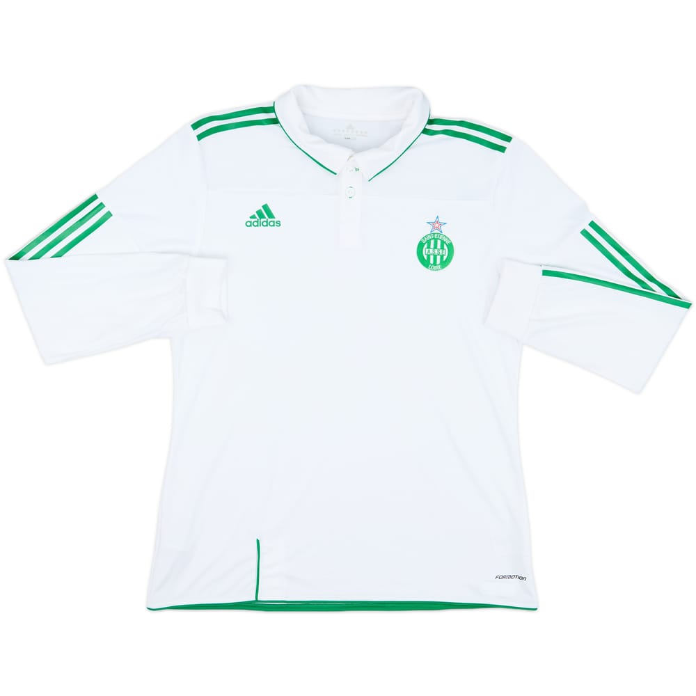 2010-11 Saint Etienne Player Issue Away L/S Shirt - 8/10 - (XL)