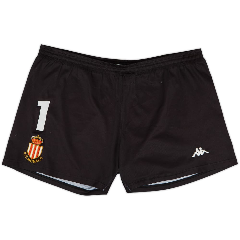 1998-99 Monaco Player Issue GK Shorts #1 (Barthez) - 5/10 - (XL)