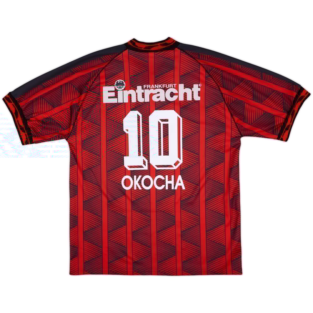 1995-96 Eintracht Frankfurt Home Shirt Okocha #10 - 9/10 - (L)