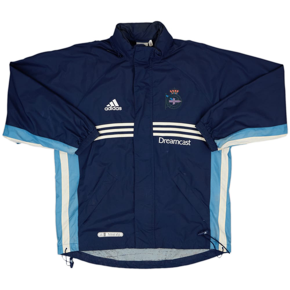 1999-00 Deportivo de La Coruna adidas Hooded Rain Jacket - 4/10 - (M)