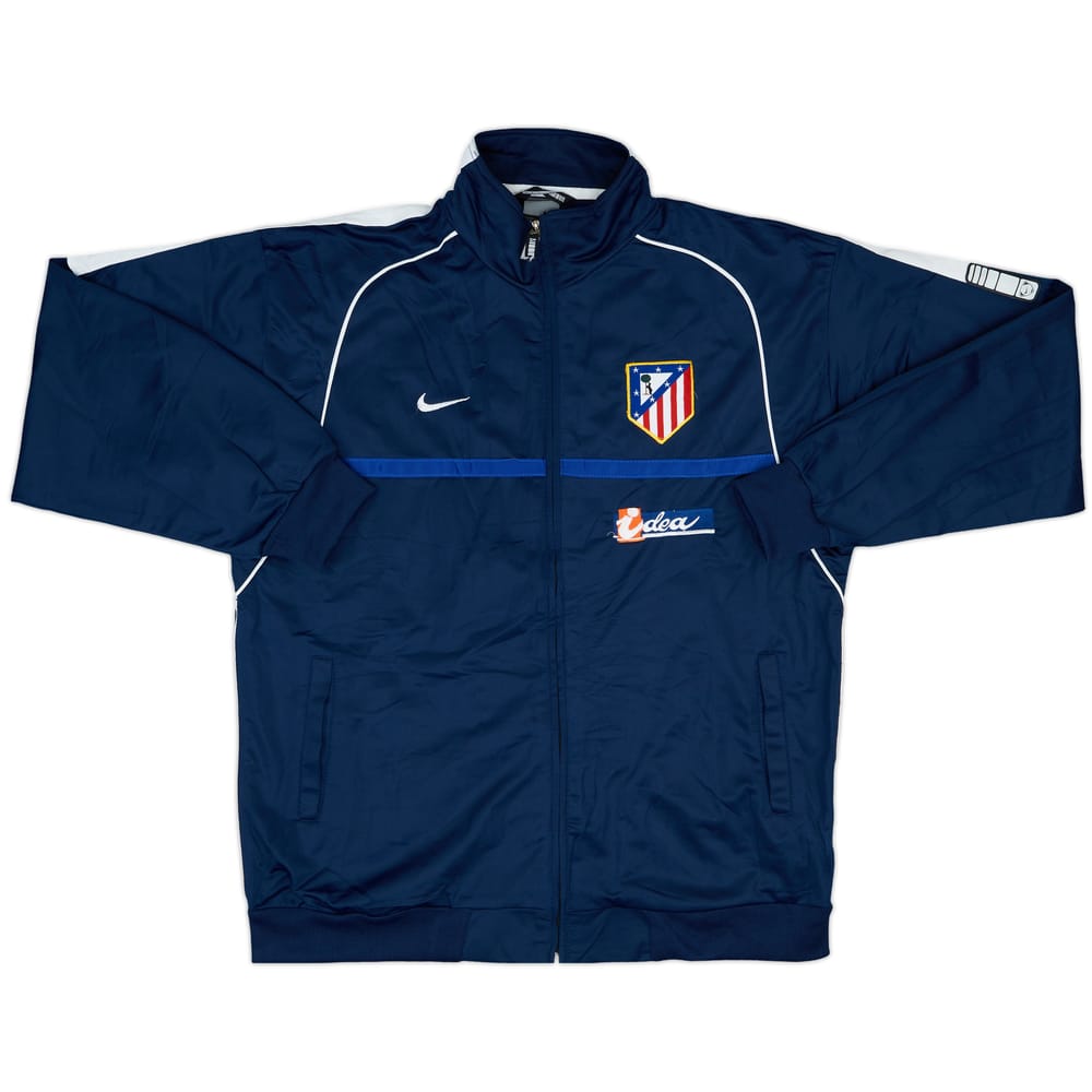 2002-03 Atletico Madrid Nike Track Jacket - 8/10 - (XL)