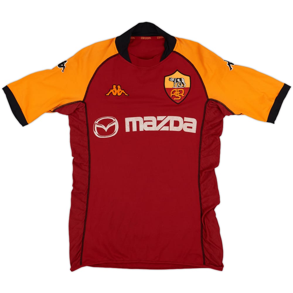2002-03 Roma European Home Shirt - 6/10 - (S)