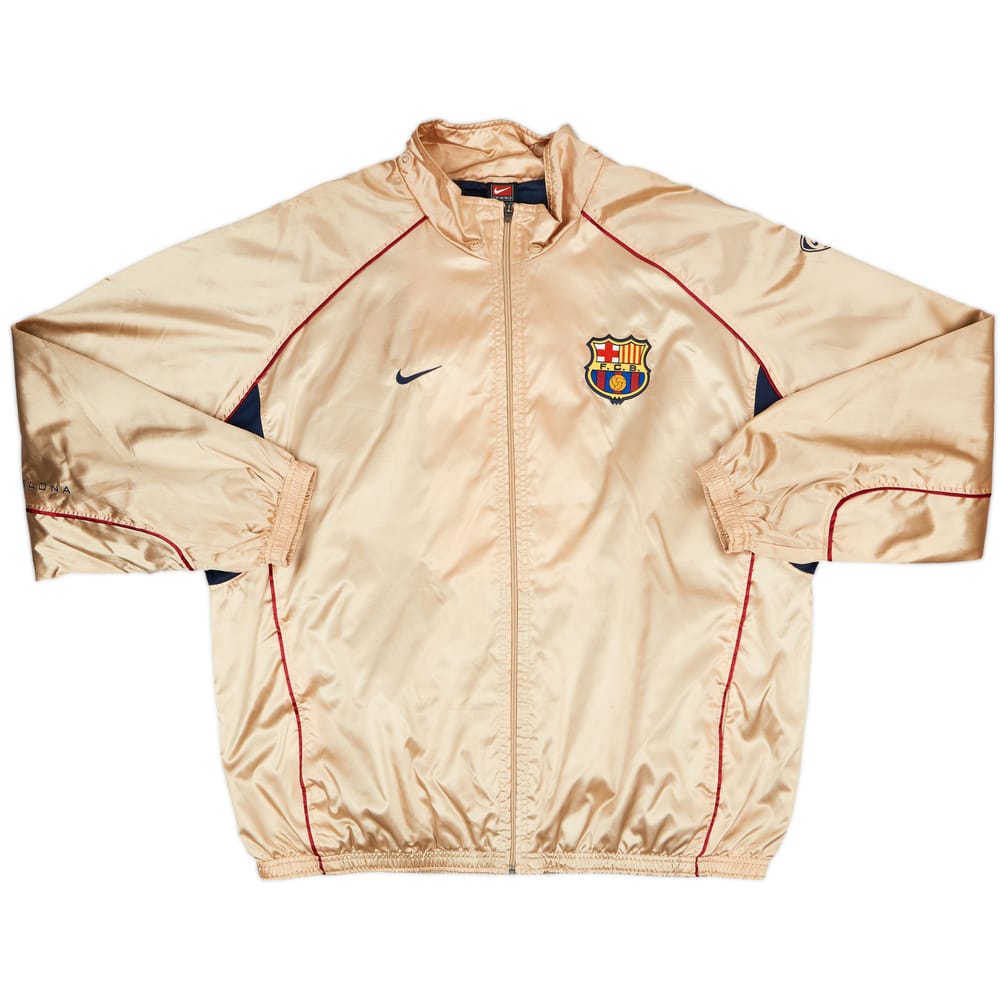 2001-02 Barcelona Nike Track Jacket - 9/10 - (XL)