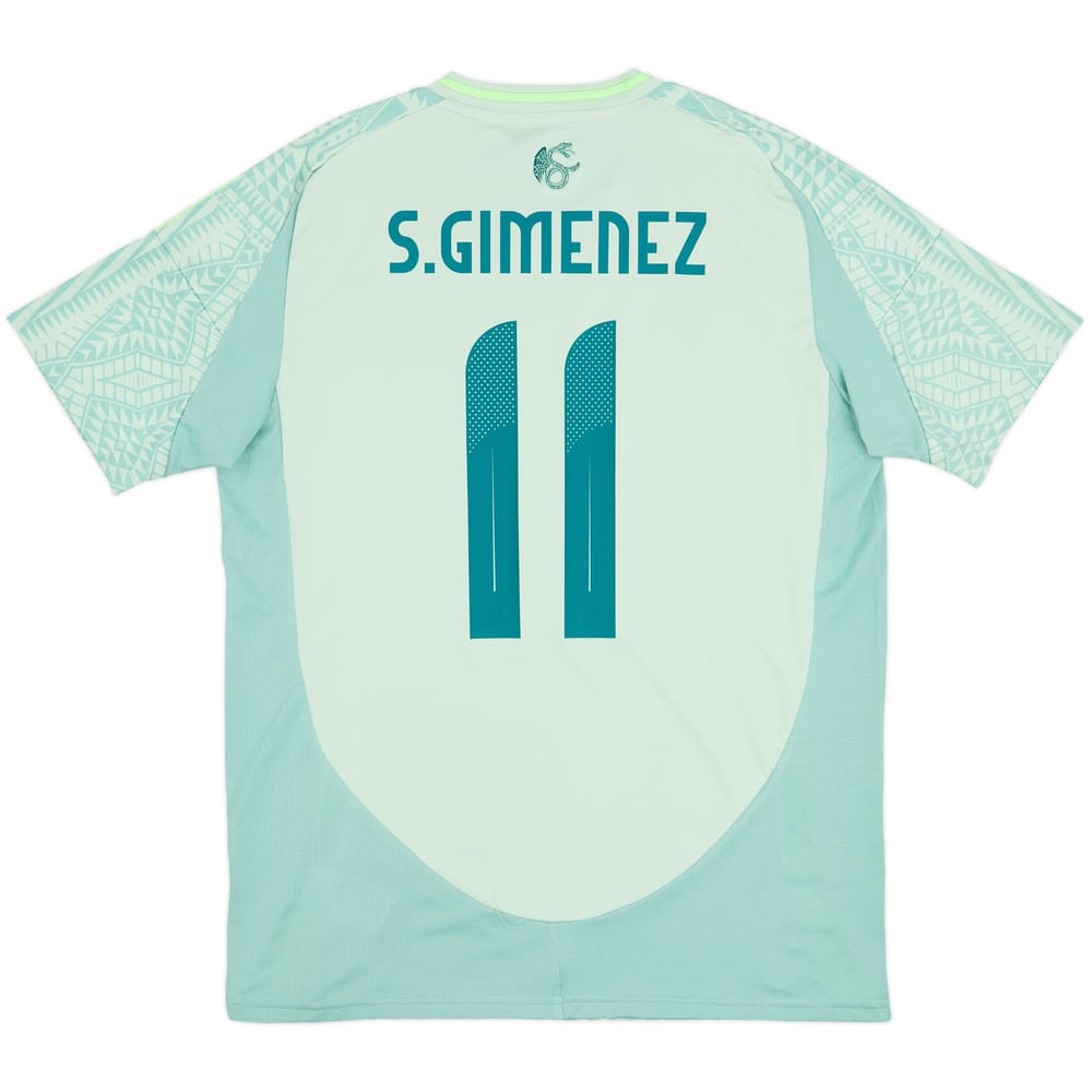 2024-25 Mexico Away Shirt S.Gimenez #11 (L)