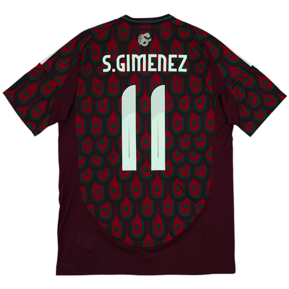 2024-25 Mexico Home Shirt S.Gimenez #11 (L)