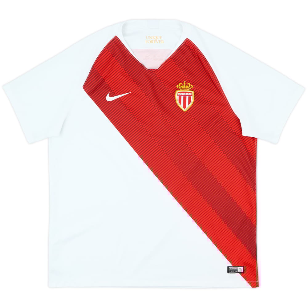 2018-19 Monaco Home Shirt - 7/10 - (XL)
