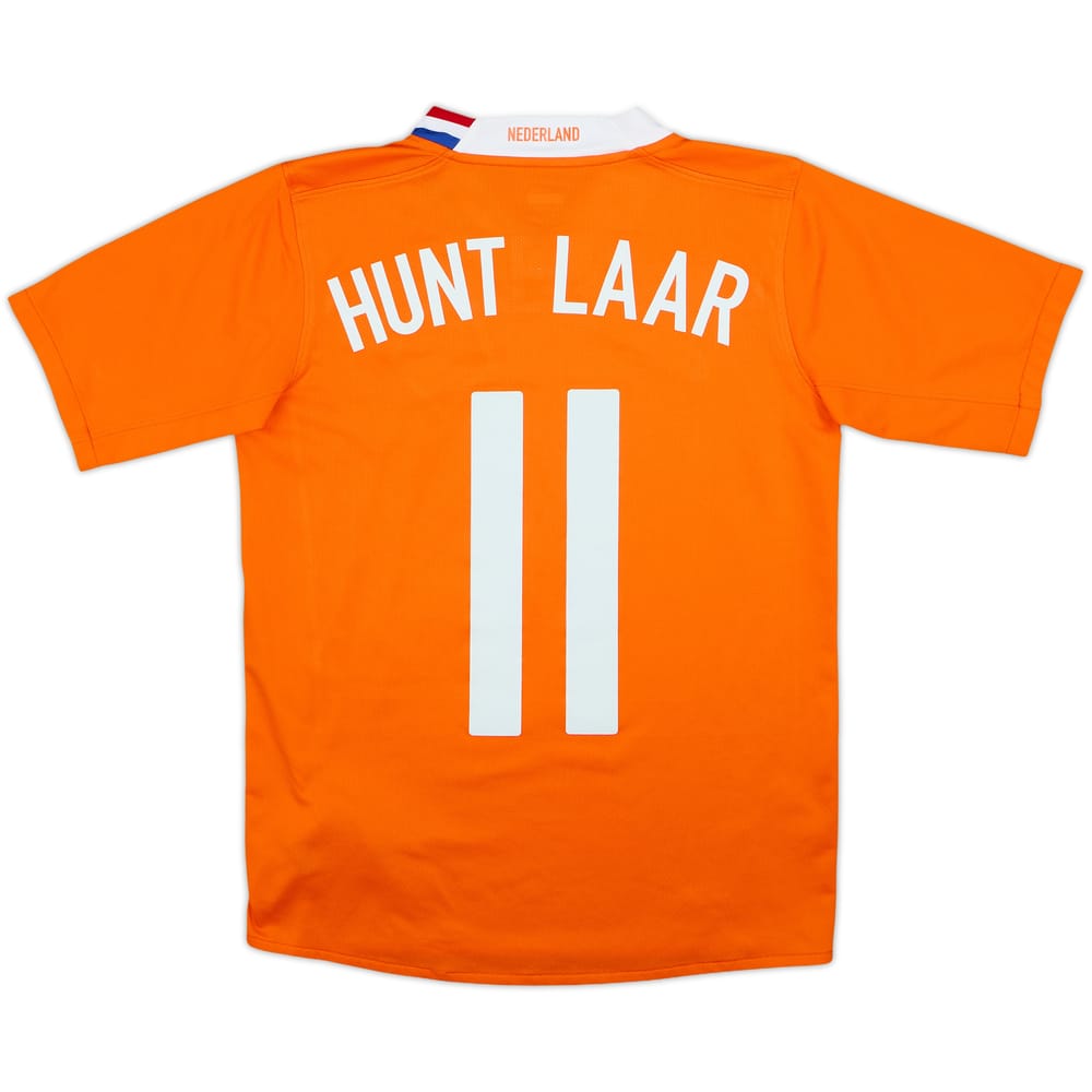 2008-10 Netherlands Home Shirt Huntelaar #11 - 4/10 - (L.Boys)