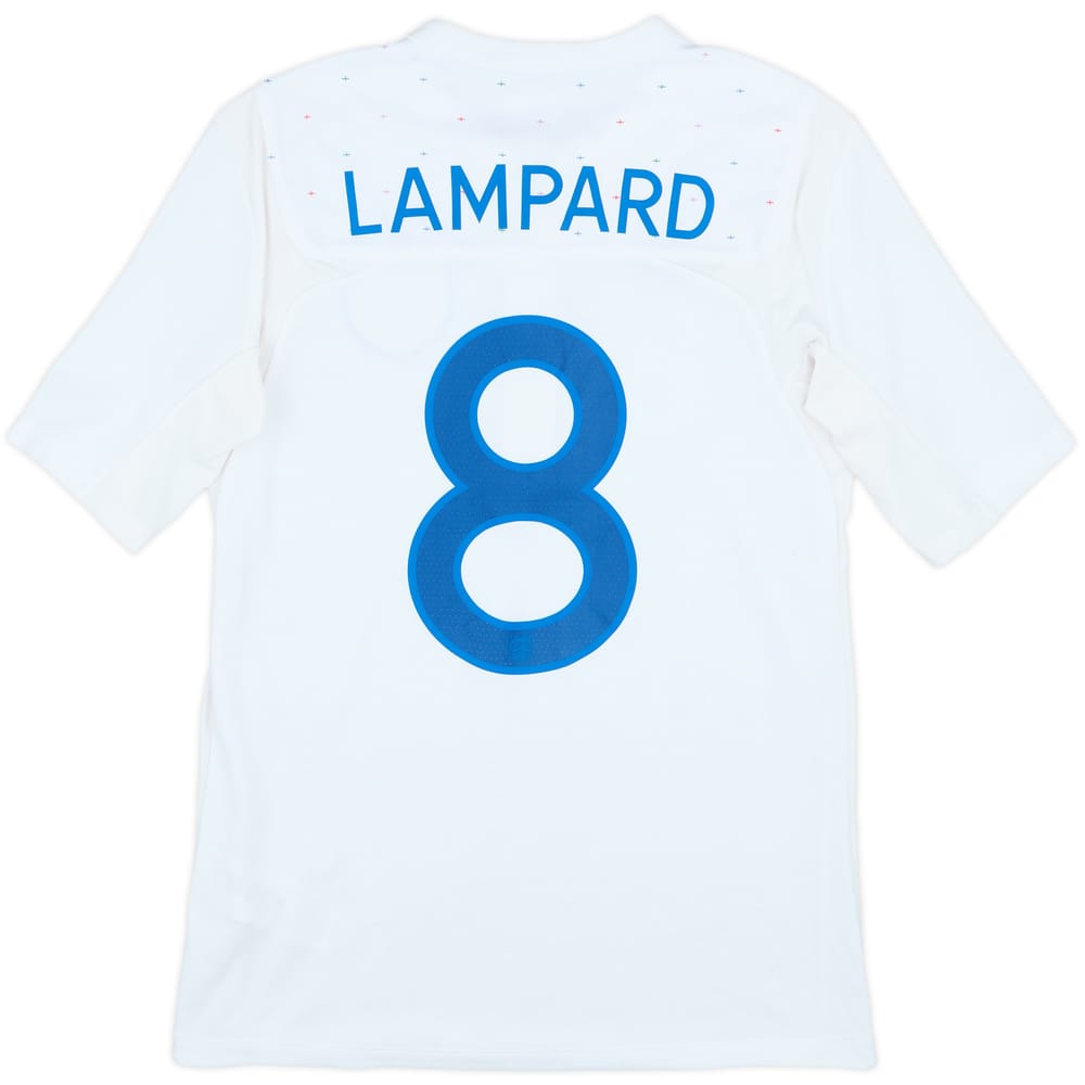 2010-11 England Home Shirt Lampard #8 - 5/10 - (S)