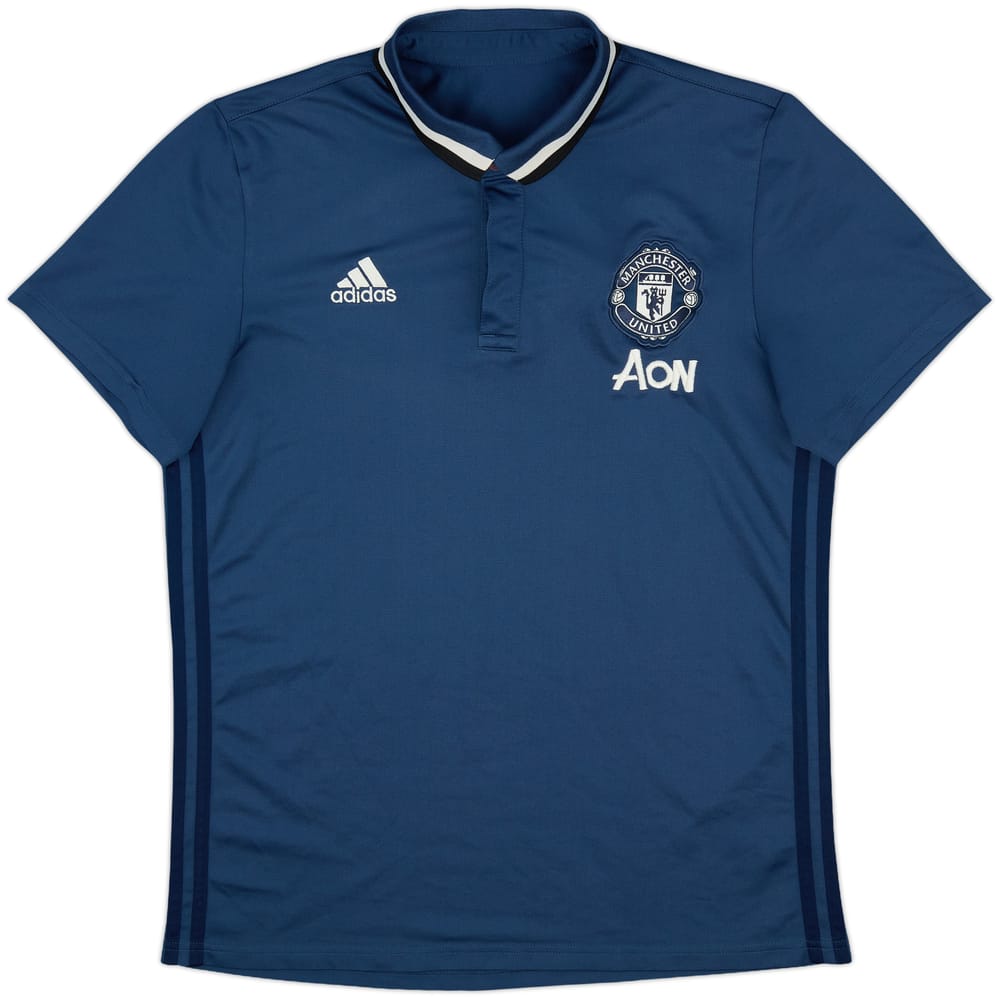 2016-17 Manchester United adidas Polo Shirt - 8/10 - (M)