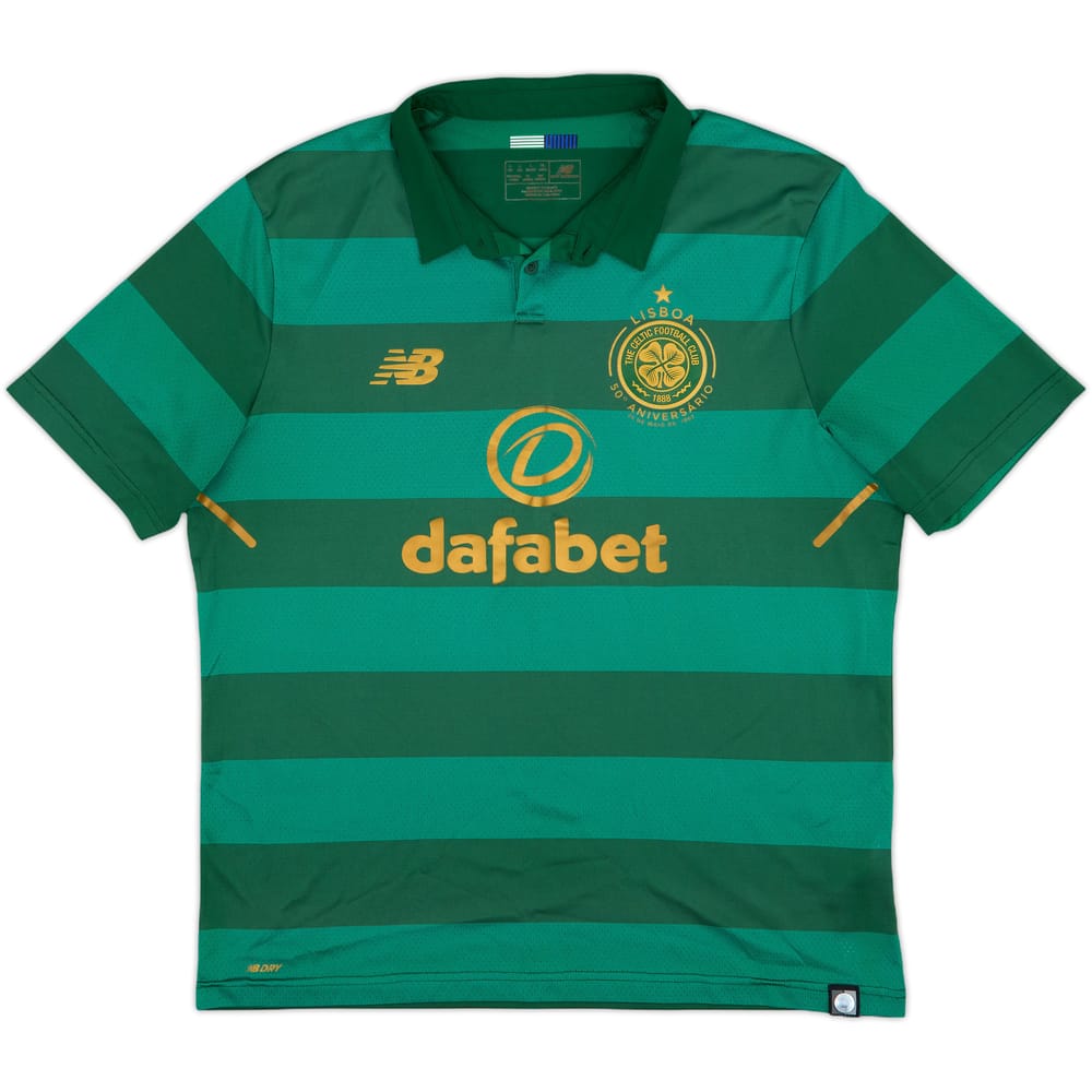 2017-18 Celtic 'Lisbon Lions 50th Anniversary' Away Shirt - 8/10 - (L)