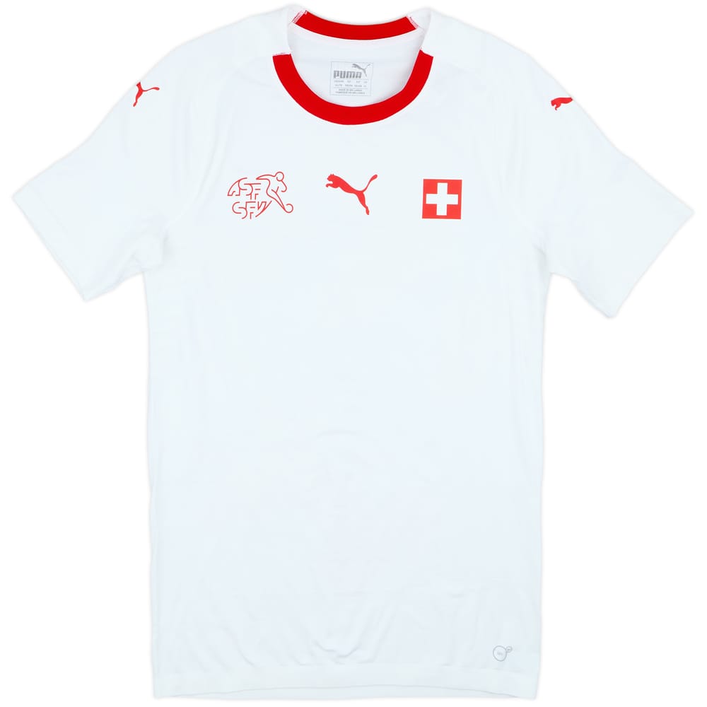 2018-20 Switzerland Authentic Away Shirt - 8/10 - (XL)